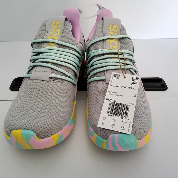adidas Shoes - Adidas Lite Racer Sneakers with Pastel Accents